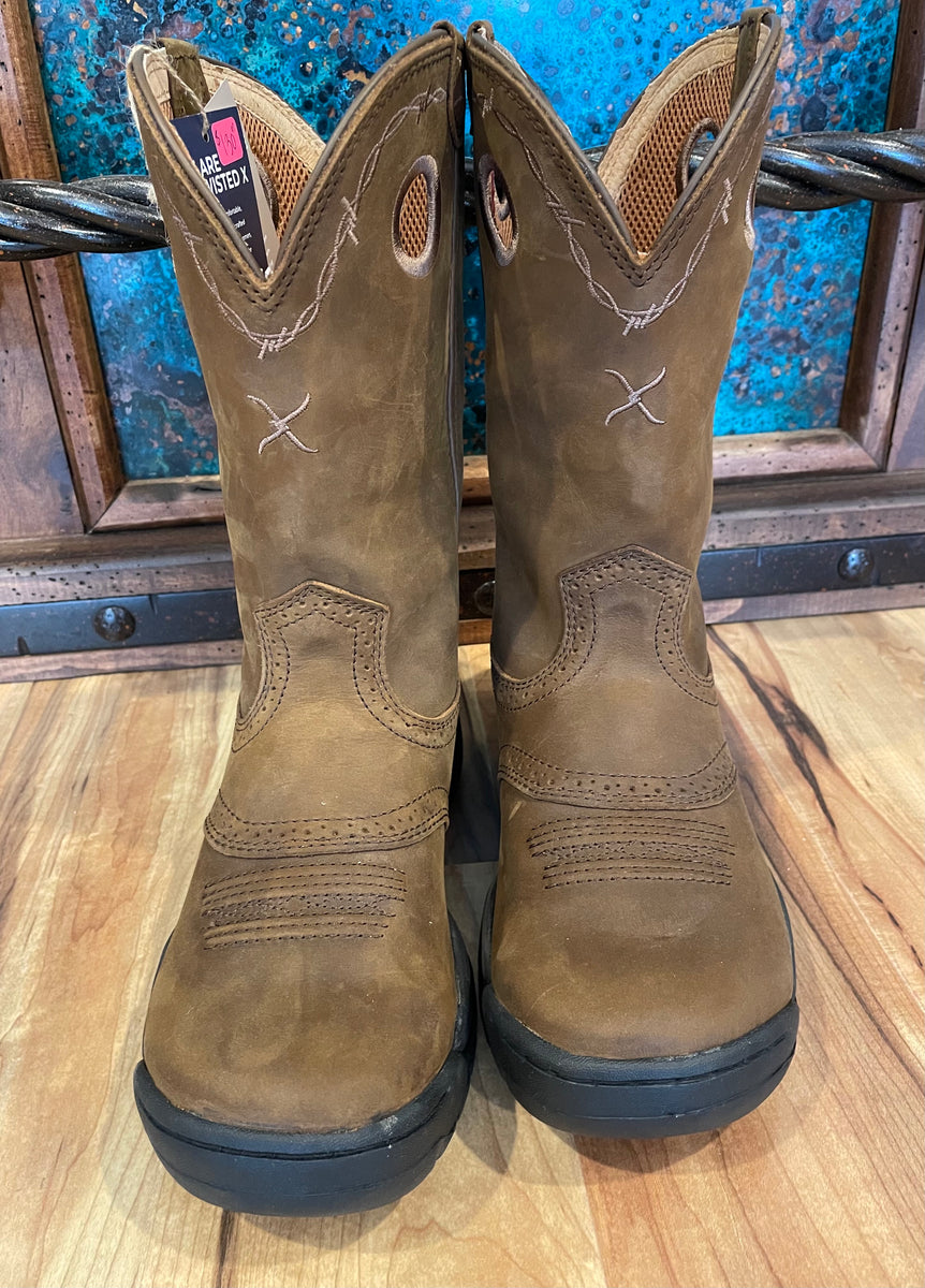 Boot Mab0001 Cowboy Twisted X Mab0001 TWISTED X DISTRESSED SADDLE