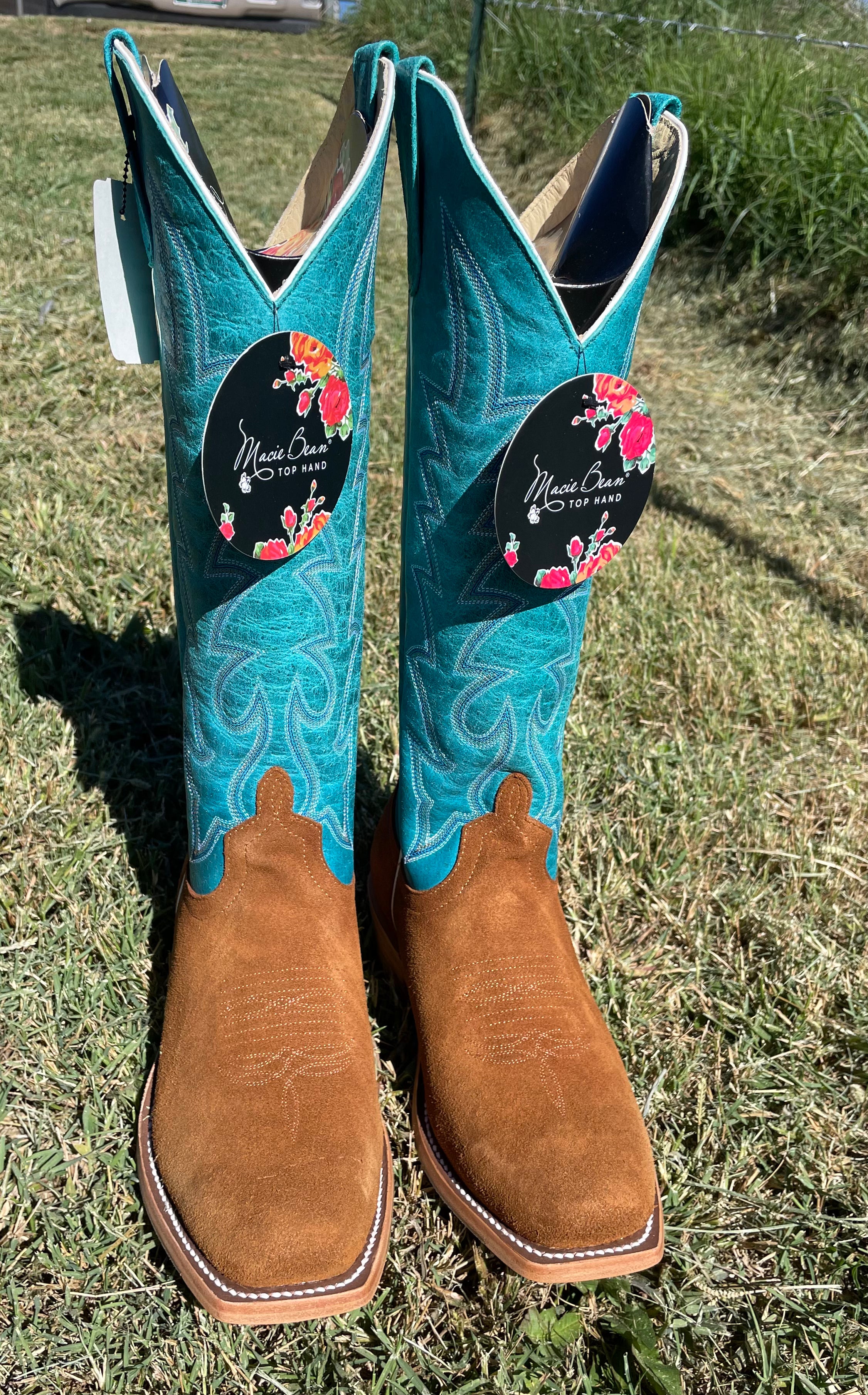 Camel suede Macie Bean