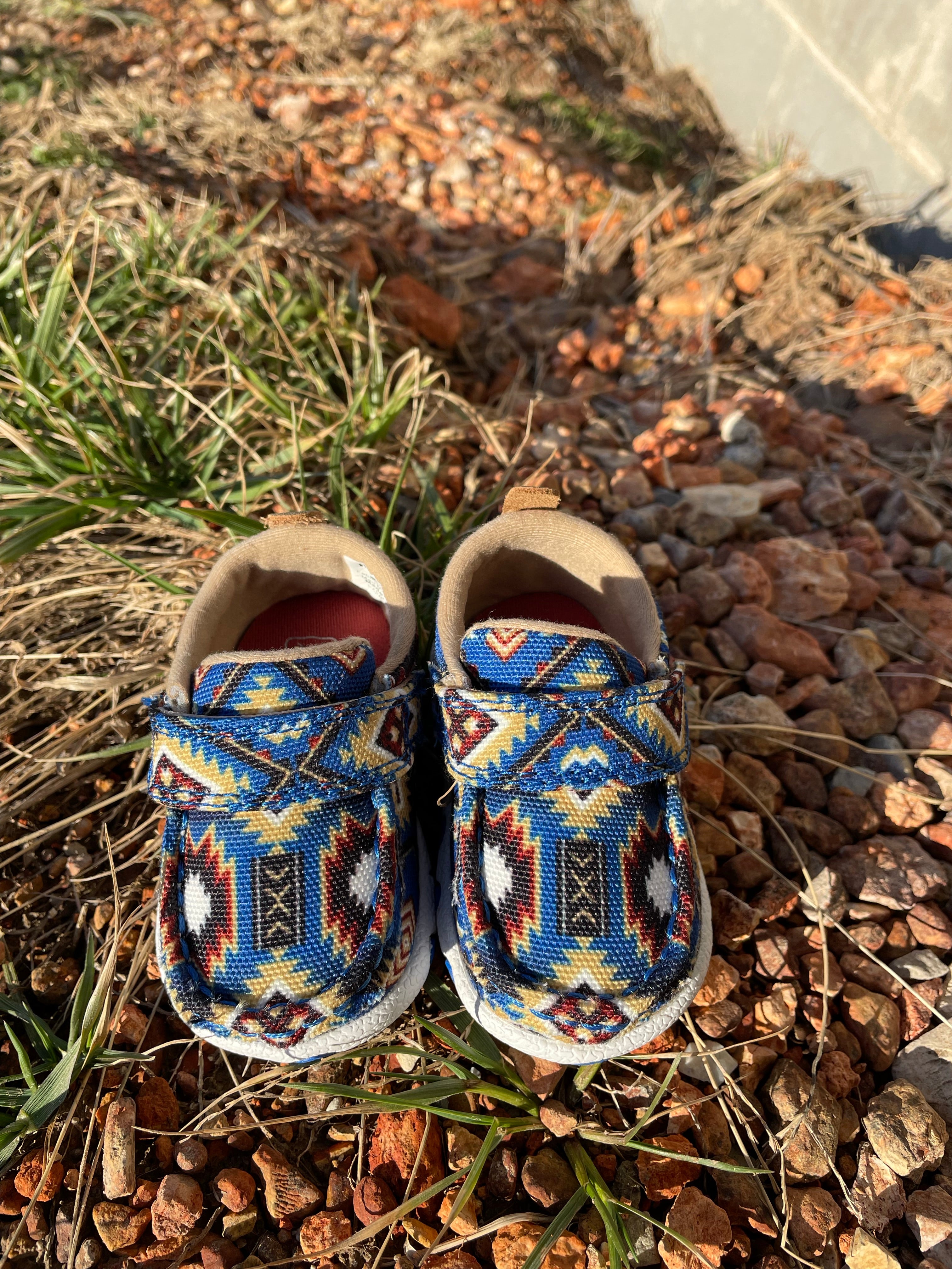 Blue multi Aztec